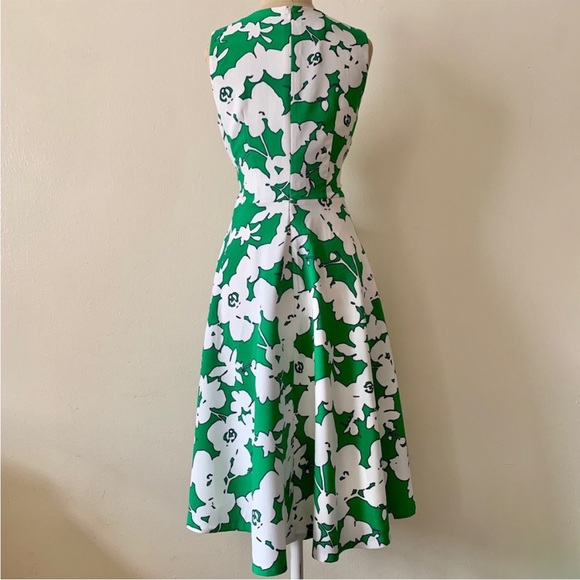 Hobbs London Fit-and-Flare Evie Dress sz. 2 - Picture 6 of 8